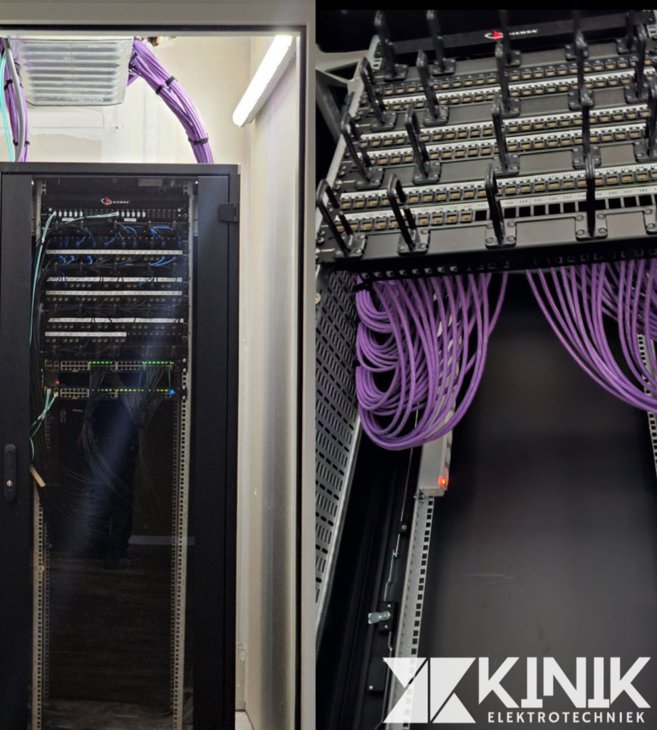 Patchkast inrichten en labelen voor gestructureerd netwerkbeheer